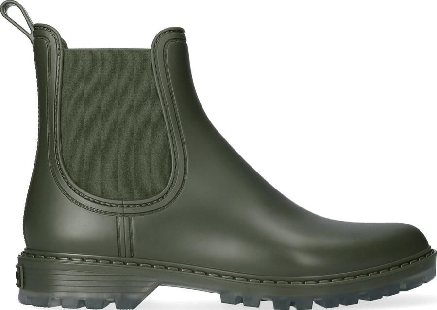 Toni Pons Coney Dames Regenboots Caqui Groen Rubber CONEYcaqui
