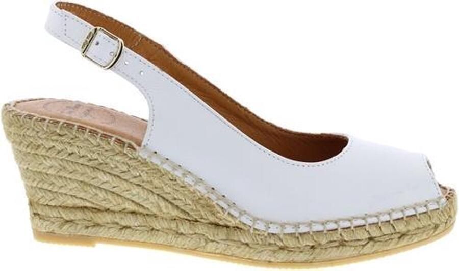 Toni Pons Croacia Dames Espadrilles White
