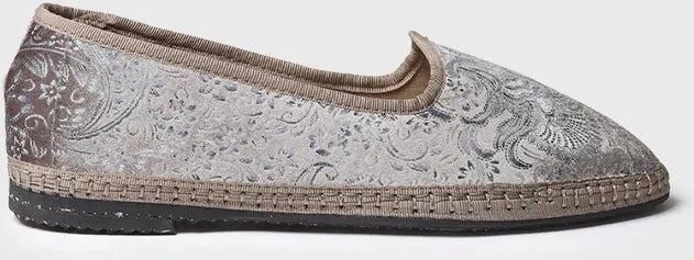 Toni Pons Dames ballerina's van fluweeljacquard CATIA