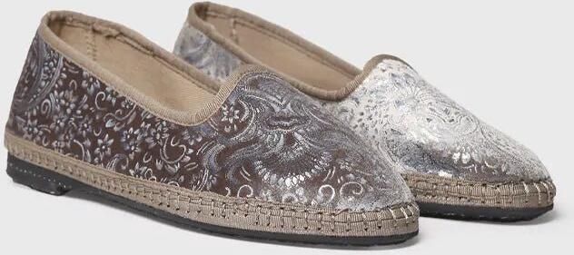 Toni Pons Dames ballerina's van fluweeljacquard CATIA