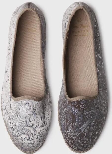 Toni Pons Dames ballerina's van fluweeljacquard CATIA