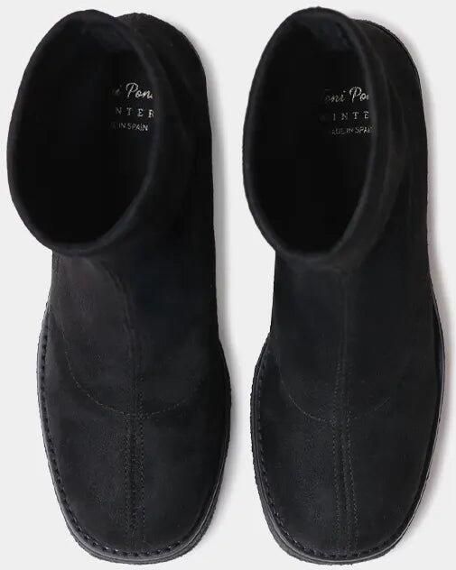 Toni Pons Dames enkellaarsjes van elastische suède-achtige stof PISA