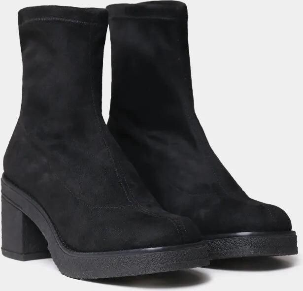 Toni Pons Dames enkellaarsjes van elastische suède-achtige stof PISA