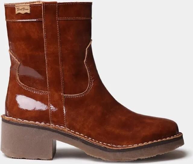 Toni Pons Dames enkellaarsjes van lakleer met ritssluiting aan de zijkant IRIS-CA