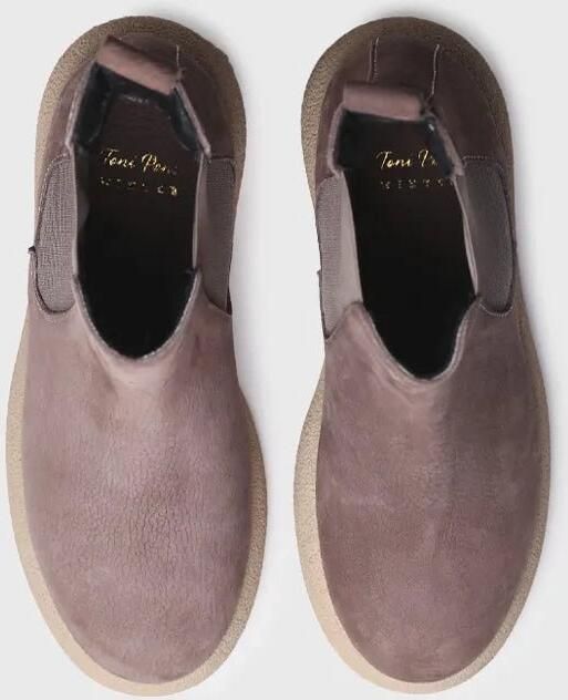 Toni Pons Dames enkellaarsjes van nubuck leer DAVINIA