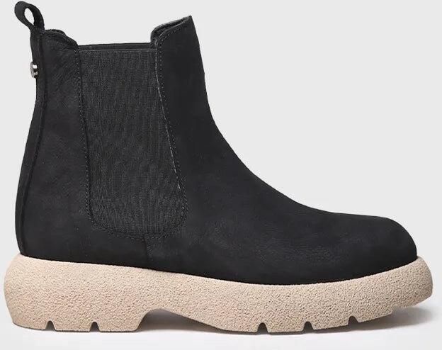 Toni Pons Dames enkellaarsjes van nubuck leer DAVINIA