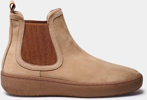 Toni Pons Dames enkellaarsjes van nubuck leer met elastische zijpanelen SERRA