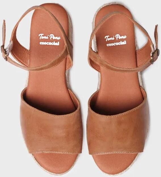 Toni Pons Dames espadrille met brede hak ADRIANA