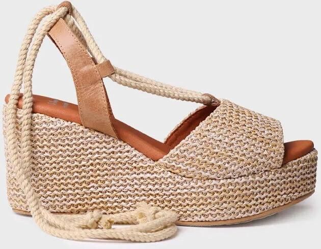 Toni Pons Dames espadrilles met hoge schacht van raffia TAMESIS