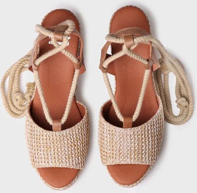 Toni Pons Dames espadrilles met hoge schacht van raffia TAMESIS