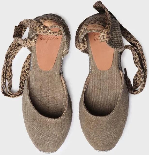 Toni Pons Dames espadrilles met katoenen sleehak LISSABON