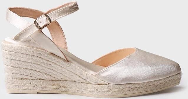 Toni Pons Dames espadrilles met satijnen sleehak MARGOT