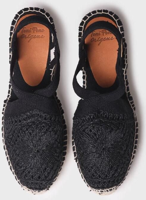 Toni Pons Dames espadrilles van gehaakte stof THALIA