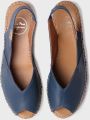 Toni Pons Dames leren espadrille met open neus en sleehak BERNIA-P