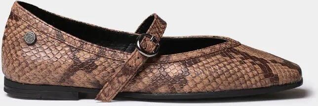 Toni Pons Dames Mary Janes van leer met slangenprint MARIAN-PI