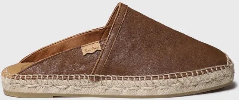 Toni Pons Dames metallic leren muiltjes en espadrilles DENISE-P