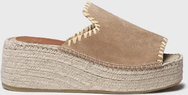 Toni Pons Dames sandaal met open sleehak in suède ILENIA-SD