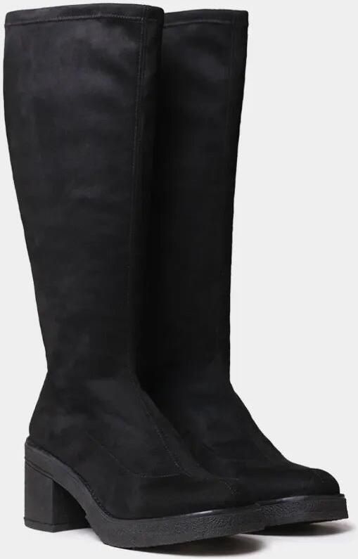 Toni Pons Dameslaars met hoge schacht van elastische suède-achtige stof PADOVA