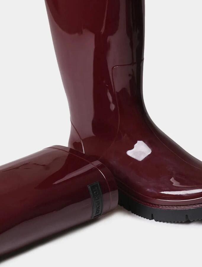 Toni Pons Damesregenlaars van rubber met een glanzende afwerking CLERMONT