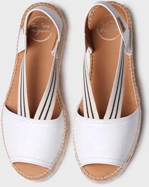 Toni Pons Damessandaal met jute plateauzool ESTEL-SW