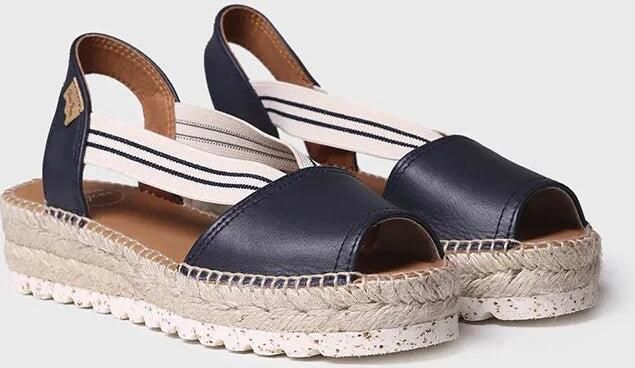 Toni Pons Damessandaal met jute plateauzool ESTEL-SW