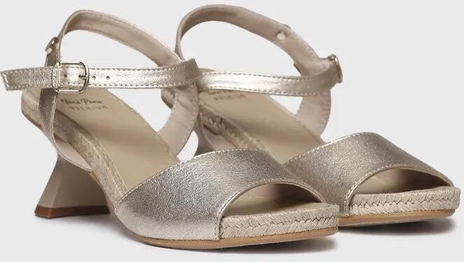 Toni Pons Damessandaal met leren hak OPAL