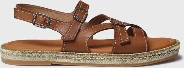 Toni Pons Damessandaal van leer met dunne bandjes OMARA