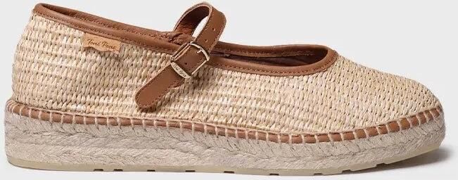 Toni Pons Damesschoen Mary Jane van raffia INCA-RP