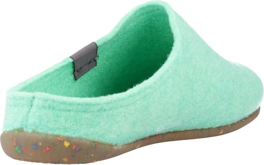 Toni Pons Damesslipper in klompstijl van gerecycled vilt MONA-FR