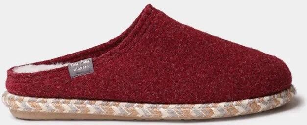 Toni Pons Damesslippers met open teen van vilt DELI-FP