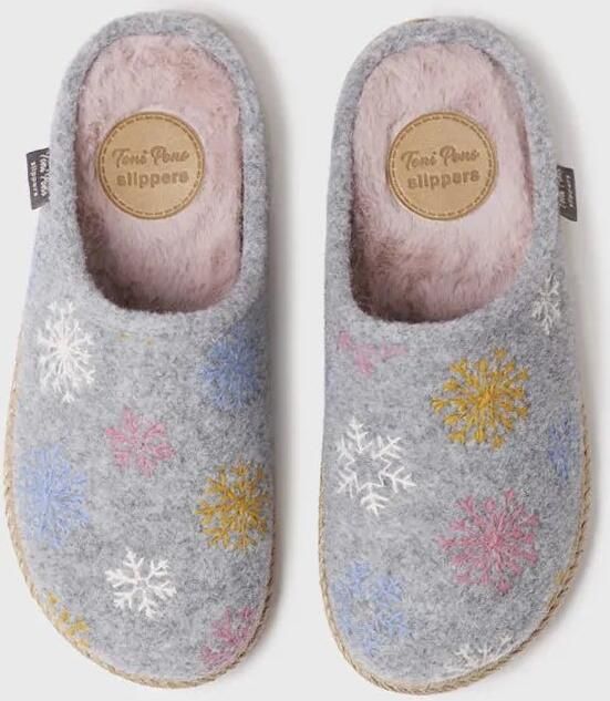 Toni Pons Damesslippers van vilt DELI-CP