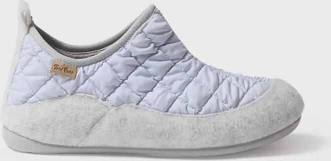 Toni Pons Damesslippers van vilt en gewatteerde stof MARE-UM