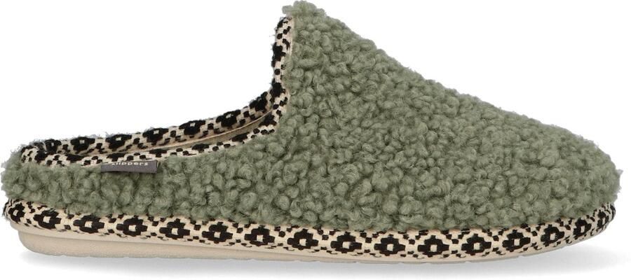 Toni Pons Darla-SB Dames Pantoffels Wol Menta