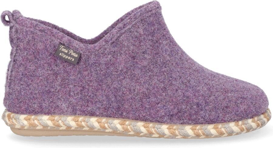 Toni Pons Duna-FP Dames Pantoffels Vilt Morat