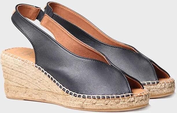 Toni Pons Espadrille met peeptoe-sleehak LAILA-P
