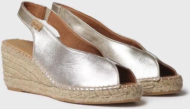 Toni Pons Espadrille met peeptoe-sleehak LAILA-P