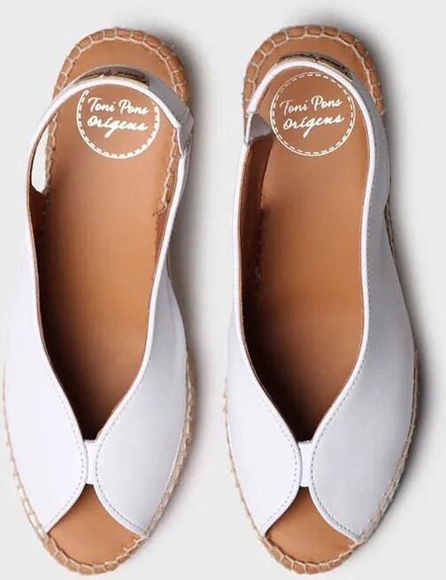 Toni Pons Espadrille met peeptoe-sleehak LAILA-P