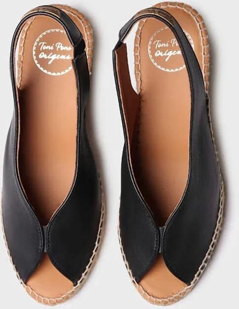 Toni Pons Espadrille met peeptoe-sleehak LAILA-P