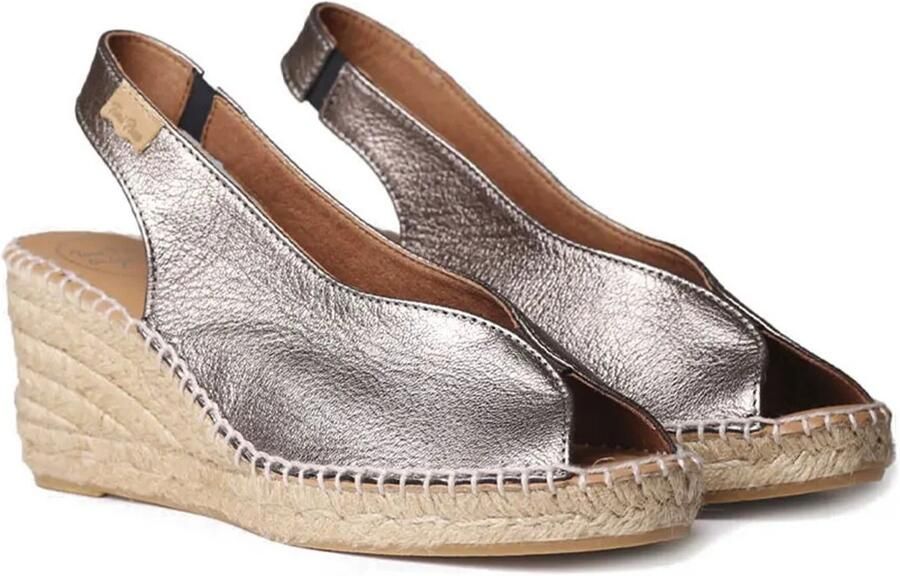 Toni Pons Espadrille met peeptoe-sleehak LAILA-P