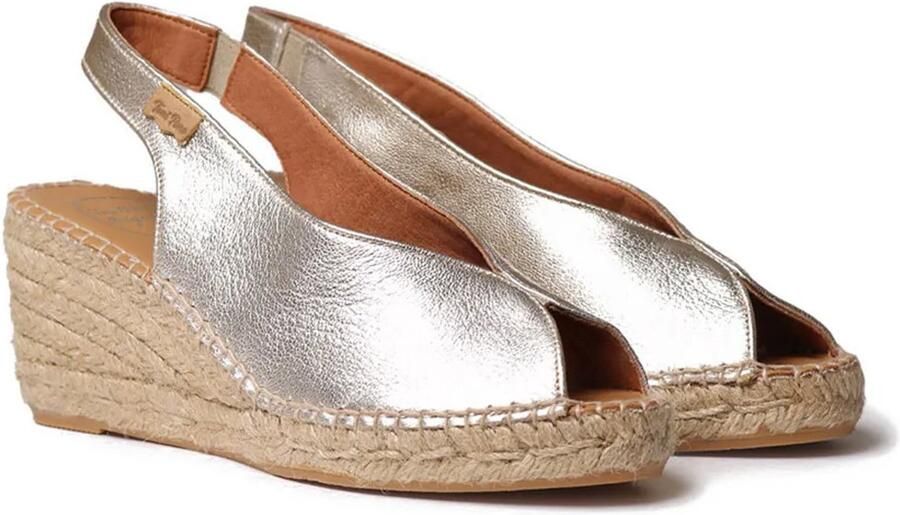 Toni Pons Espadrille met peeptoe-sleehak LAILA-P