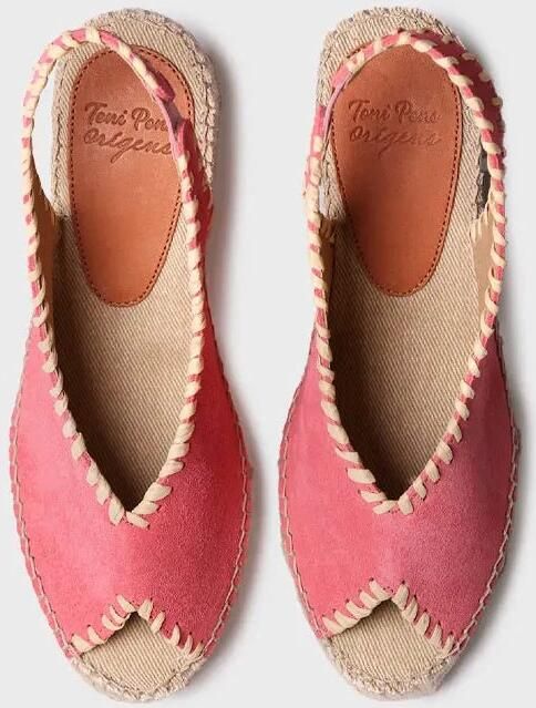 Toni Pons Espadrille met peeptoe-sleehak LAILA-SD
