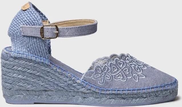 Toni Pons Espadrille met sleehak en borduursel voor dames NAIARA