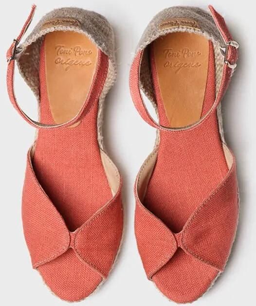 Toni Pons Espadrille met sleehak en gesp LUA-NT