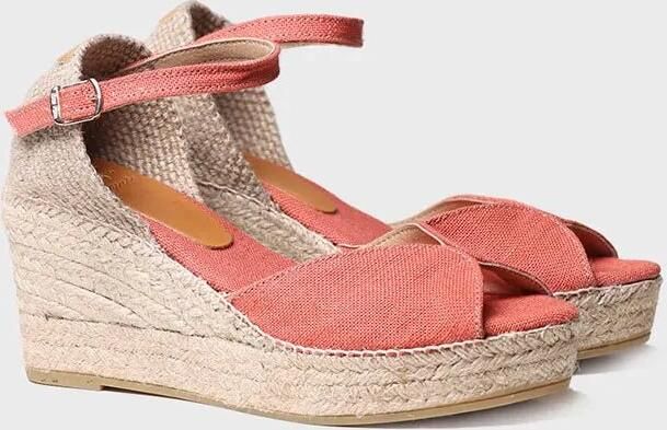 Toni Pons Espadrille met sleehak en gesp LUA-NT