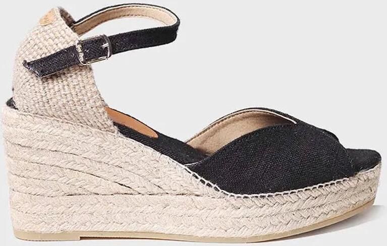 Toni Pons Espadrille met sleehak en gesp LUA-NT