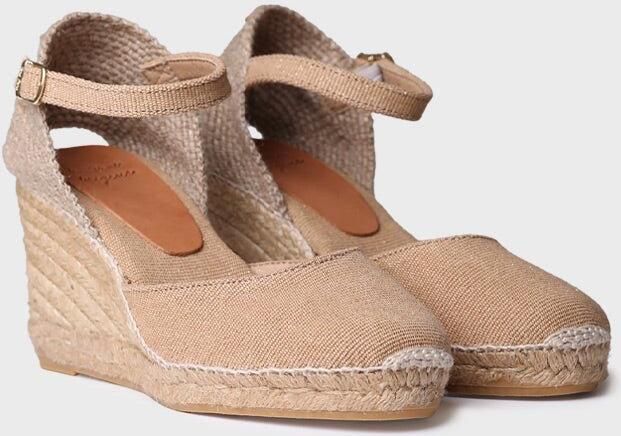 Toni Pons Espadrille met sleehak voor dames van linnen en katoen PIPER-GY