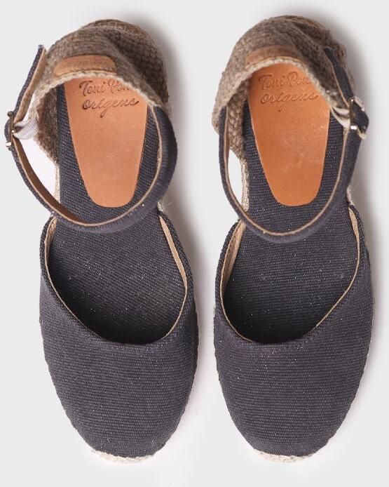 Toni Pons Espadrille met sleehak voor dames van linnen en katoen PIPER-GY