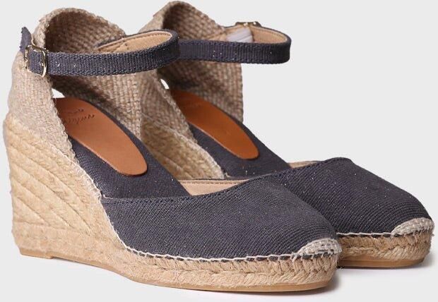 Toni Pons Espadrille met sleehak voor dames van linnen en katoen PIPER-GY