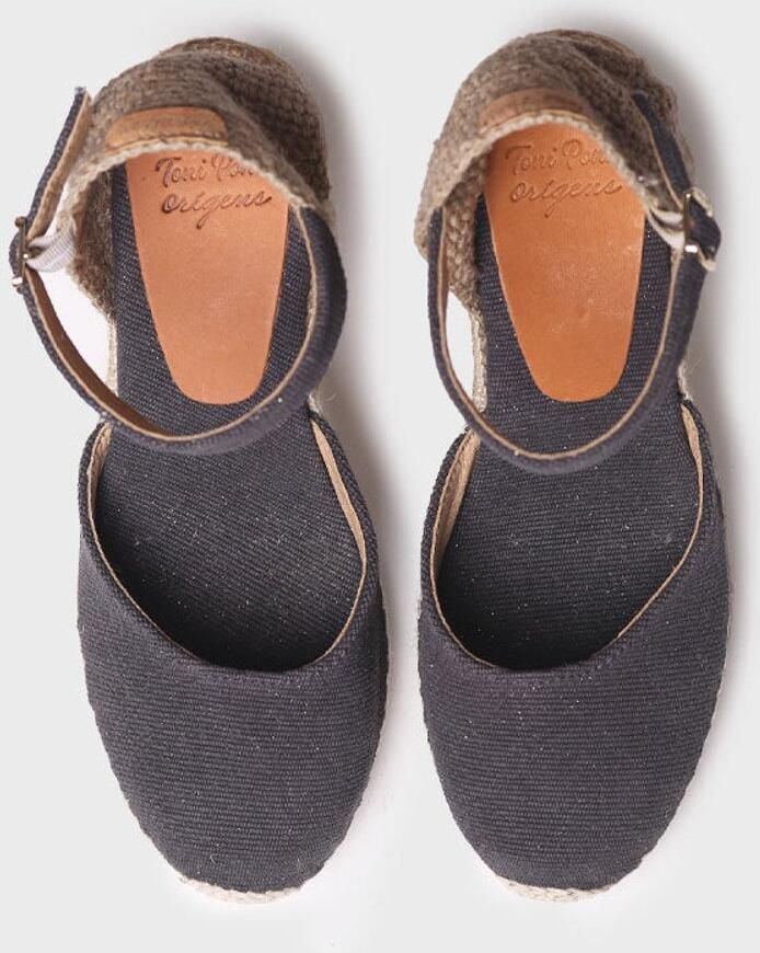 Toni Pons Espadrille met sleehak voor dames van linnen en katoen PIPER-GY