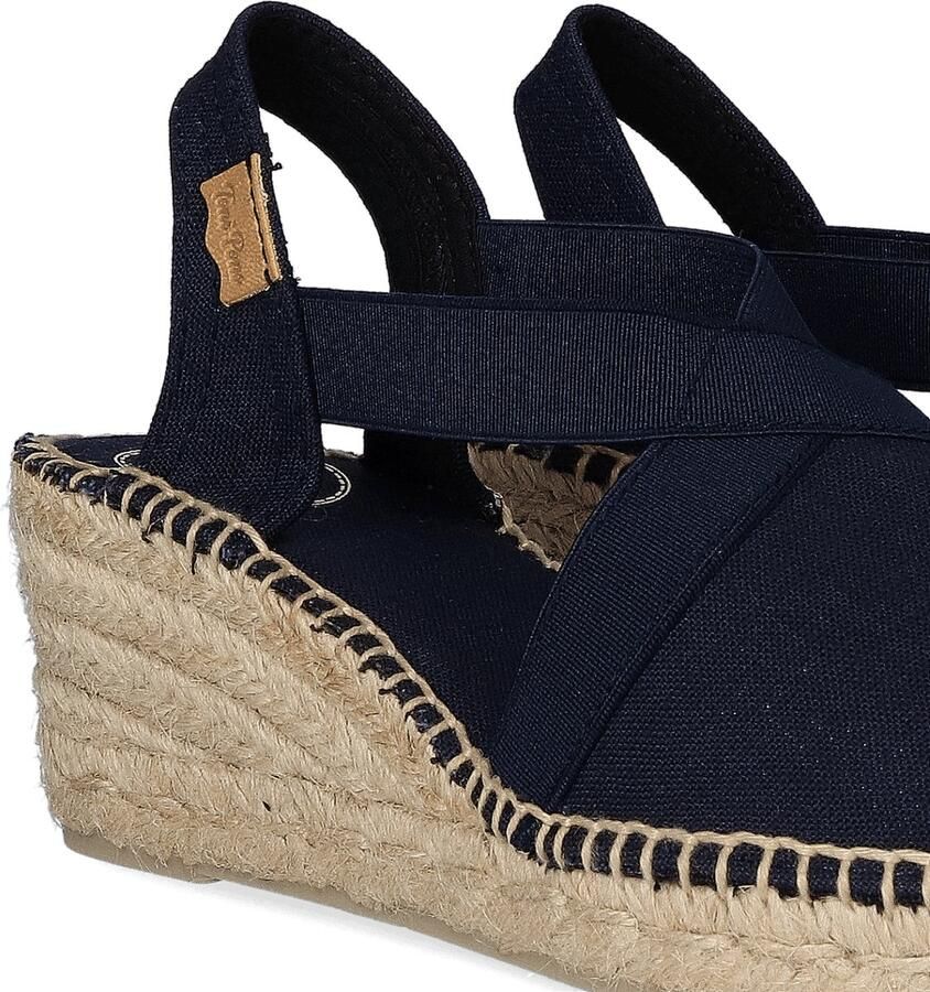 Toni Pons Ter Dames Espadrilles Mari | Blauw | Linnen - Foto 5